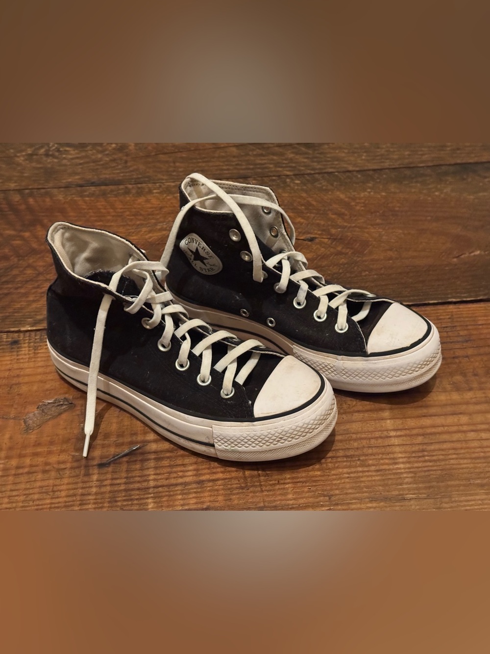 Converse Chuck Taylor All Star Black High Top Sneakers Size 5.5